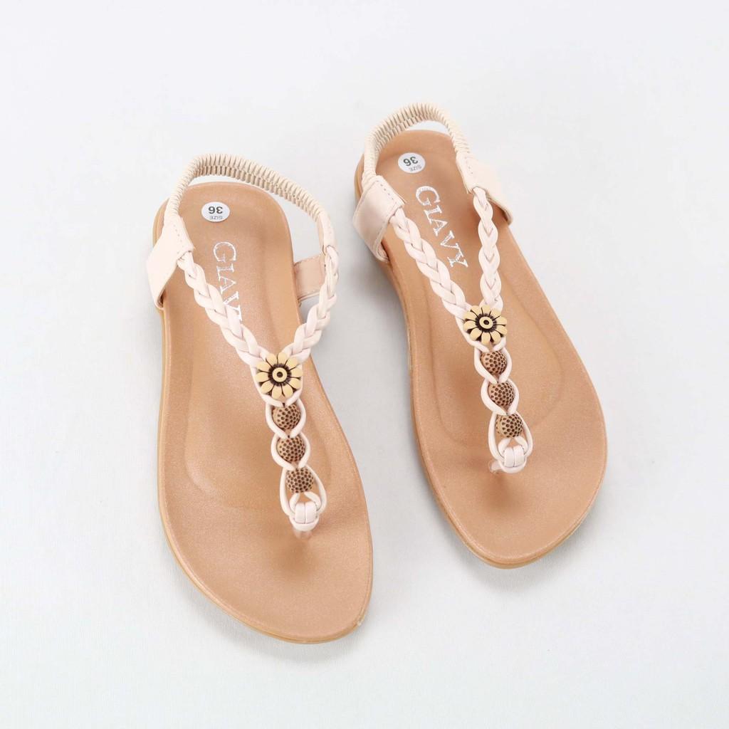 Giày sandal nữ Giavy quai kẹp SH653