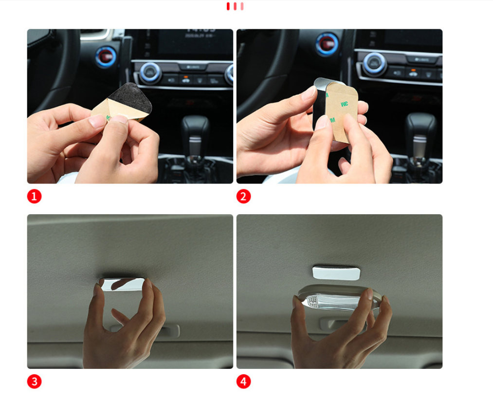 Đèn led đán trần xe hơi sạc usb