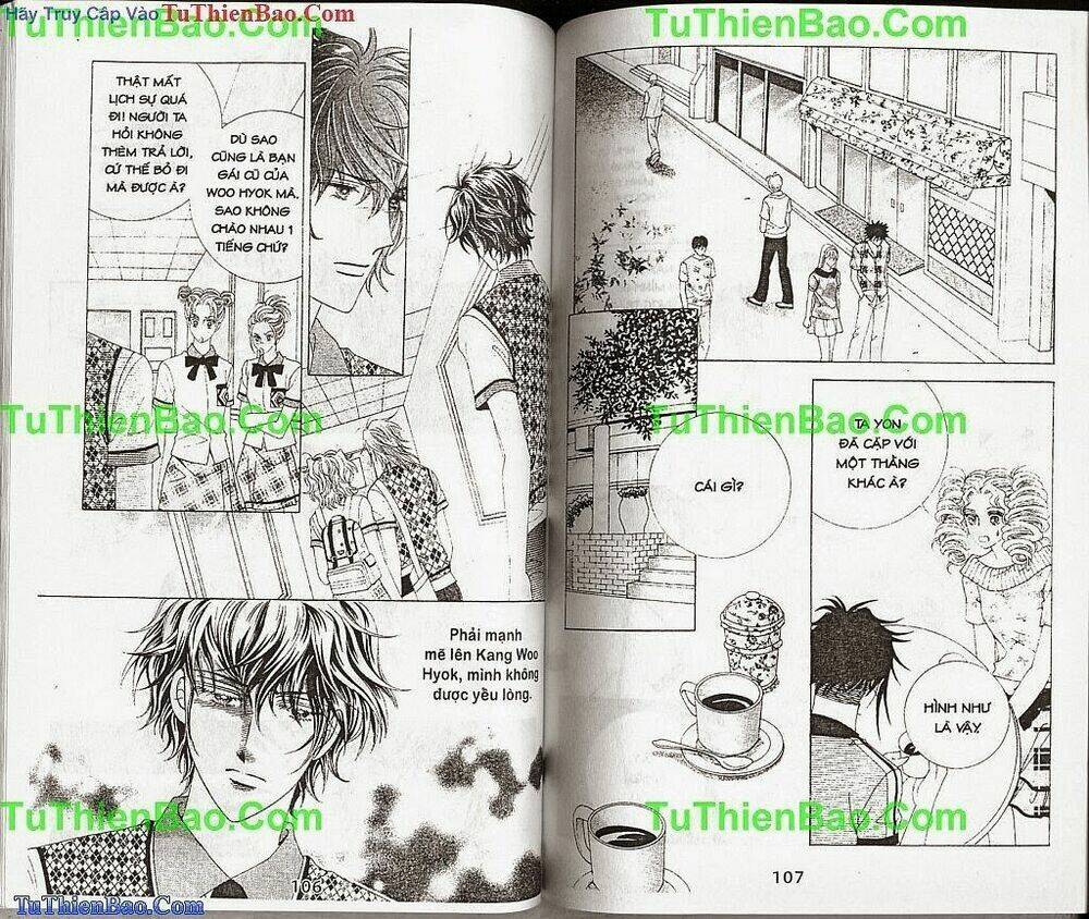 tiểu tử quậy bản đẹp - become habituated to kiss chapter 14 55