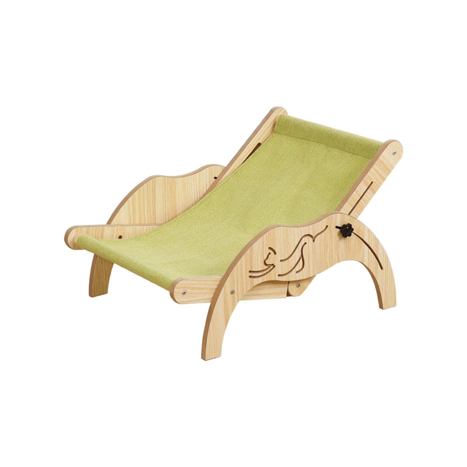 Cat Lounge Chair Cat Hammock Bed Portable Floor Standing Cats Raised Bed Cat Nest Pet Bed for Small Dogs Small Animal Puppy Indoor Cats