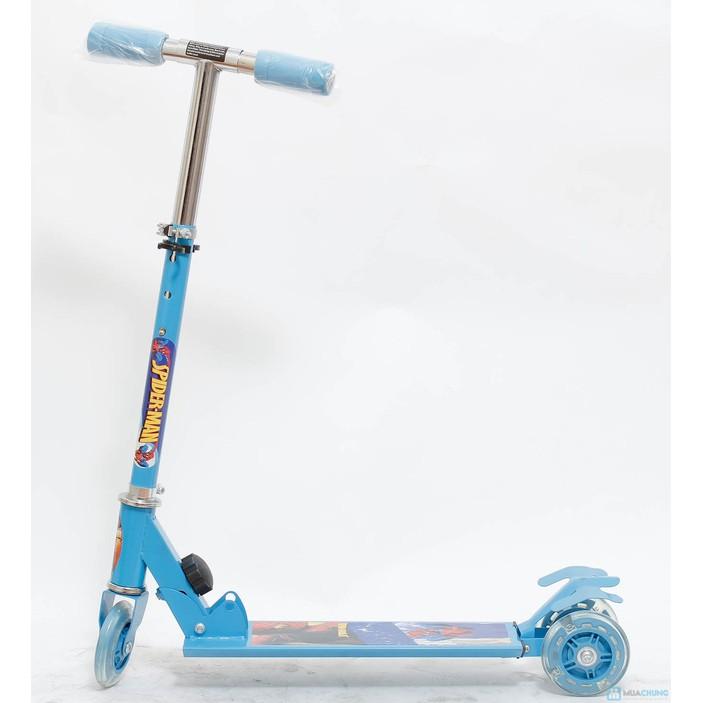 XE TRƯỢT SCOOTER BÁNH PHÁT SÁNG - THÉP KHÔNG RỈ(HÀNG LOẠI 1) (siêu rẻ)