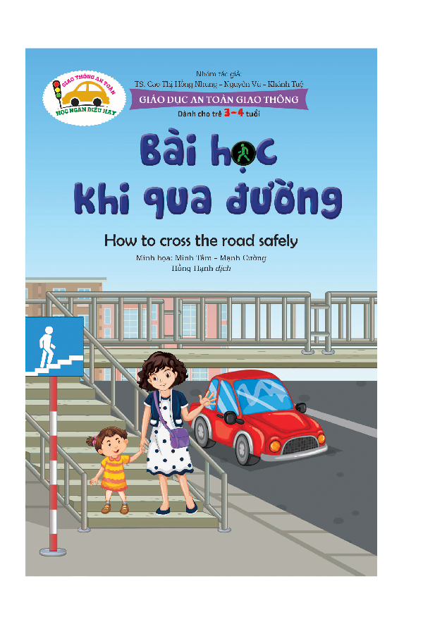 Combo sách Giáo dục an toàn giao thông dành cho trẻ 3-4 tuổi (7 cuốn)