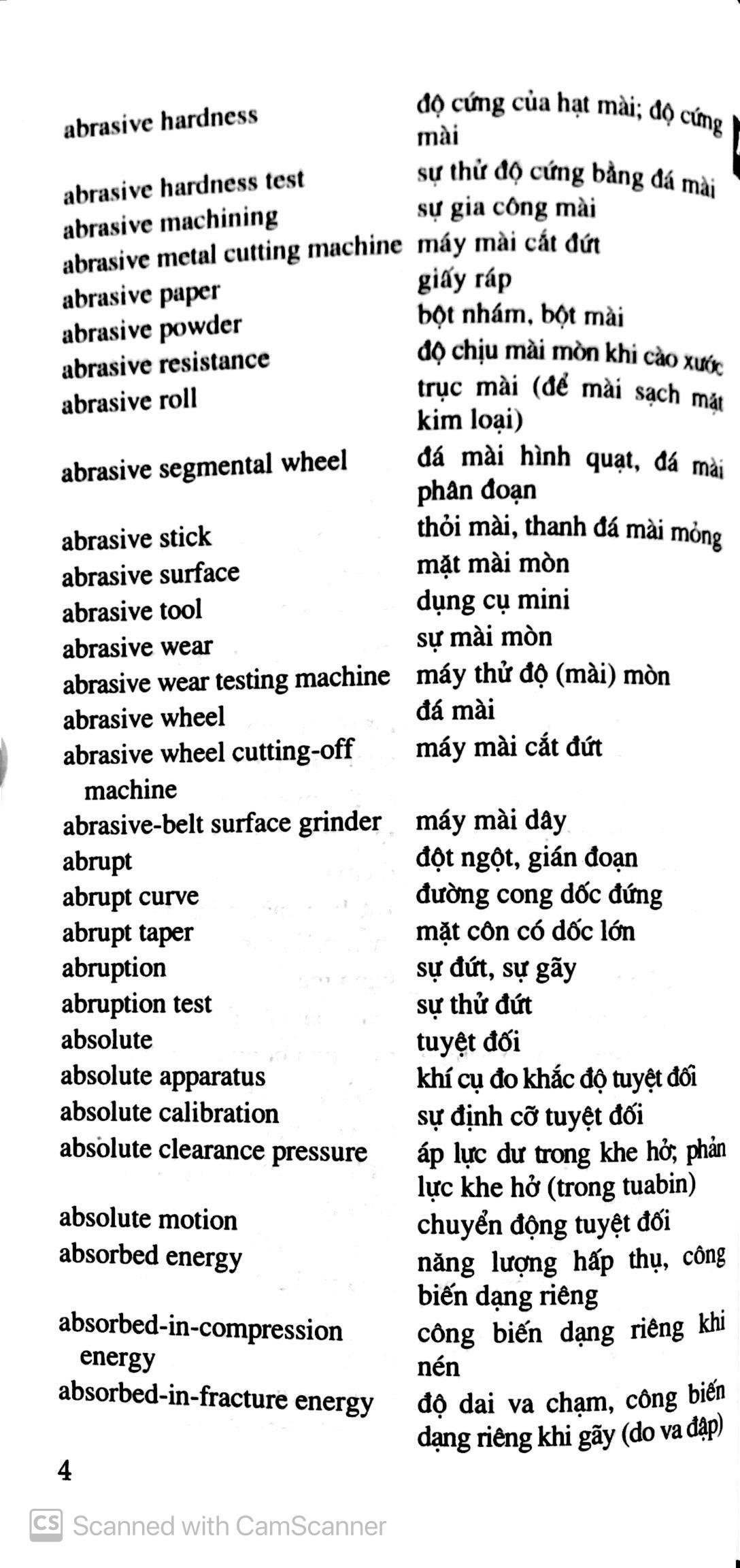 Từ Điển Cơ Khí Và Công Trình Anh -Việt 40.000 Từ - ảnh 15