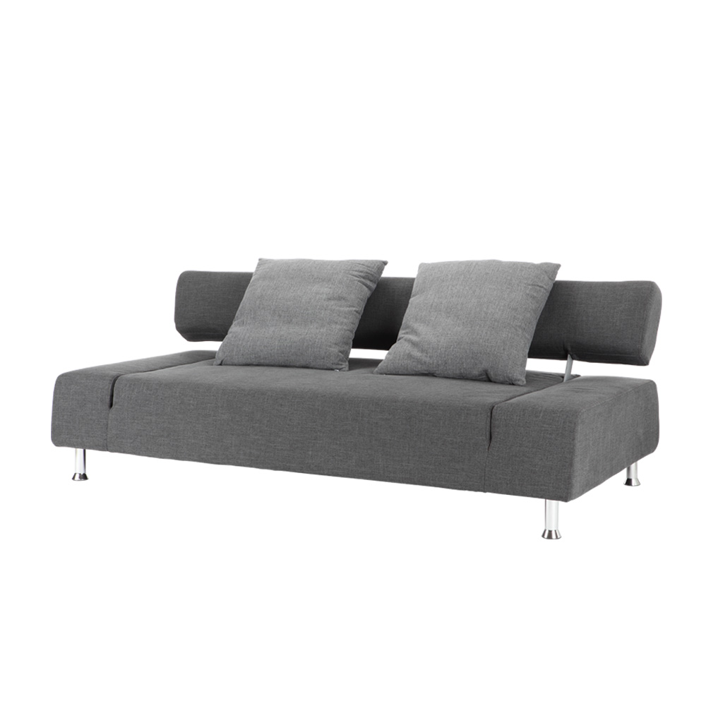 Sofa Giường NAOMI/P Màu Xám Đậm Index Living Mall