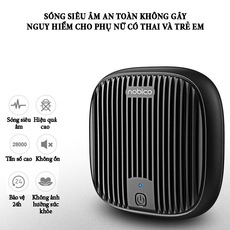 Máy đuổi bọ chét ve ký sinh bằng sóng siêu âm không dây công suất 1W hiệu quả sử dụng cao, không ảnh hưởng đến sức khỏe