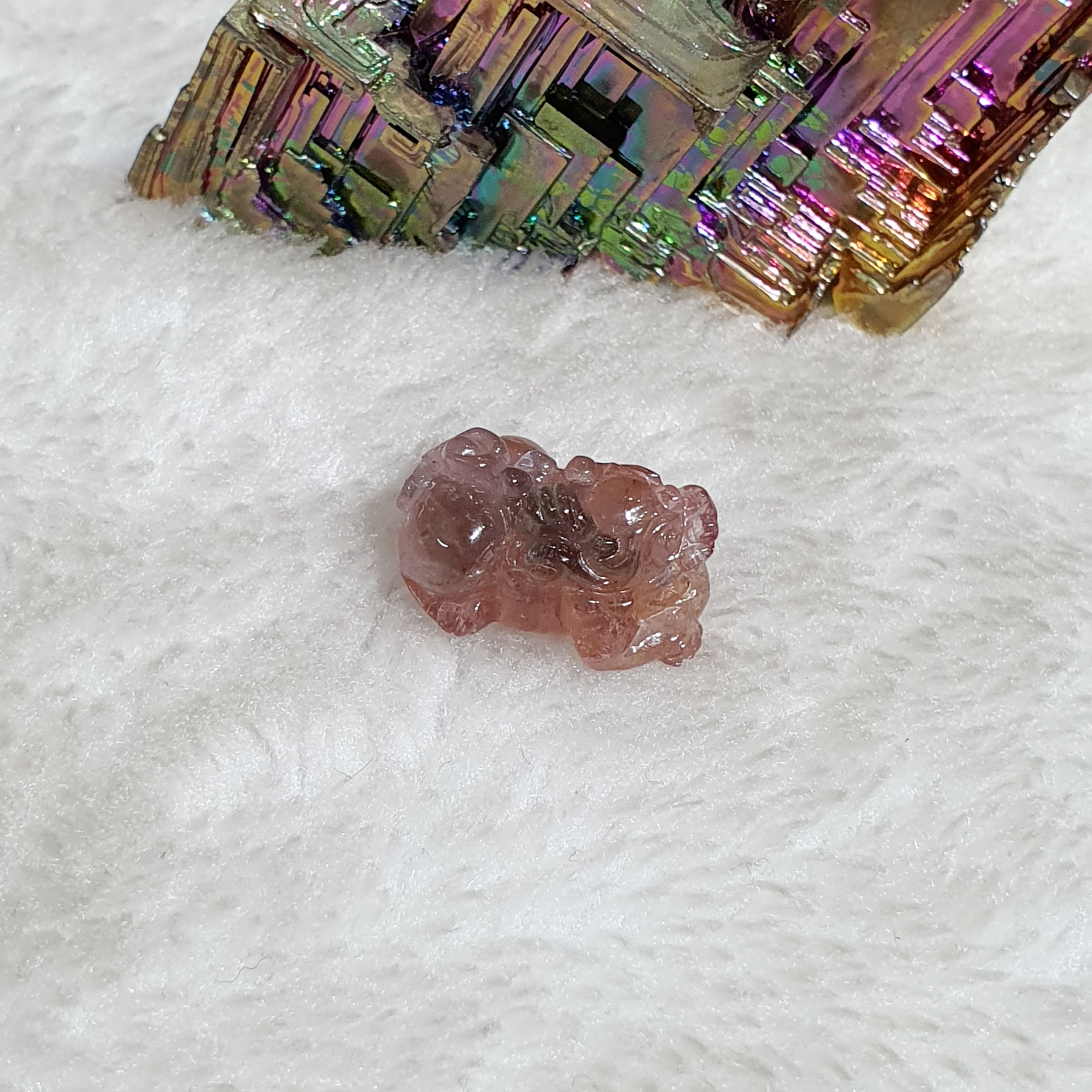 Tỳ Hưu Đá Tourmaline Thiên Nhiên ( VIP ) - THCT0059