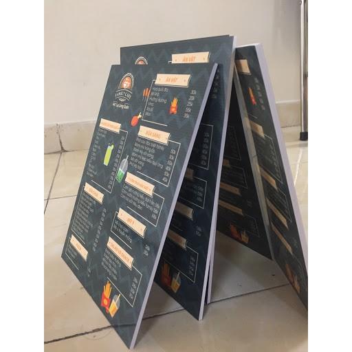Menu để bàn formex cứng A5, A4, A3 đẹp, rẻ - Giá trong mô tả sản phẩm là chính xác