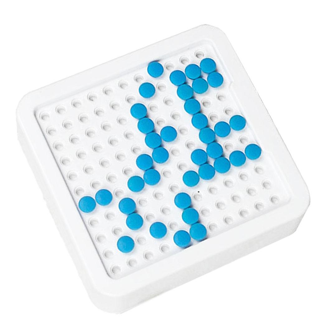 Creative Key Holder Organizer Mount Magnetic Square Set 10.5cm Multi-color