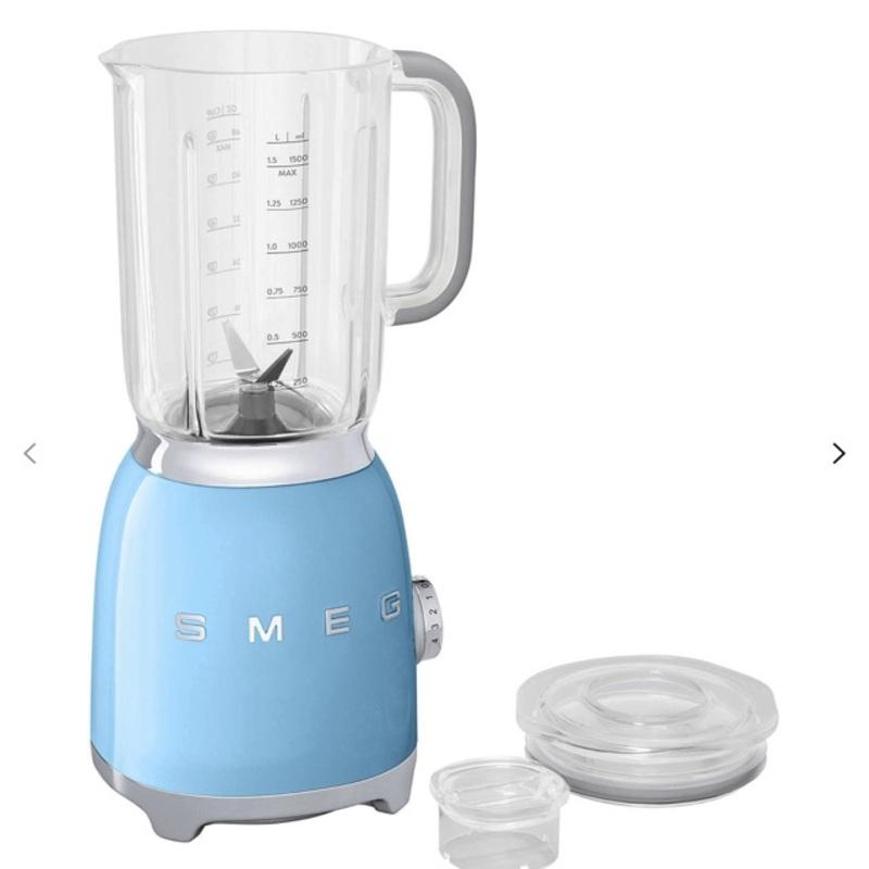 Máy Xay Sinh Tố Đa Năng Smeg, Máy Xay Sinh Tố Smeg BLF01, Smeg Blender, 1.5L, 4 Tốc Độ, Phong Cách Cổ Điển, Nhập Đức