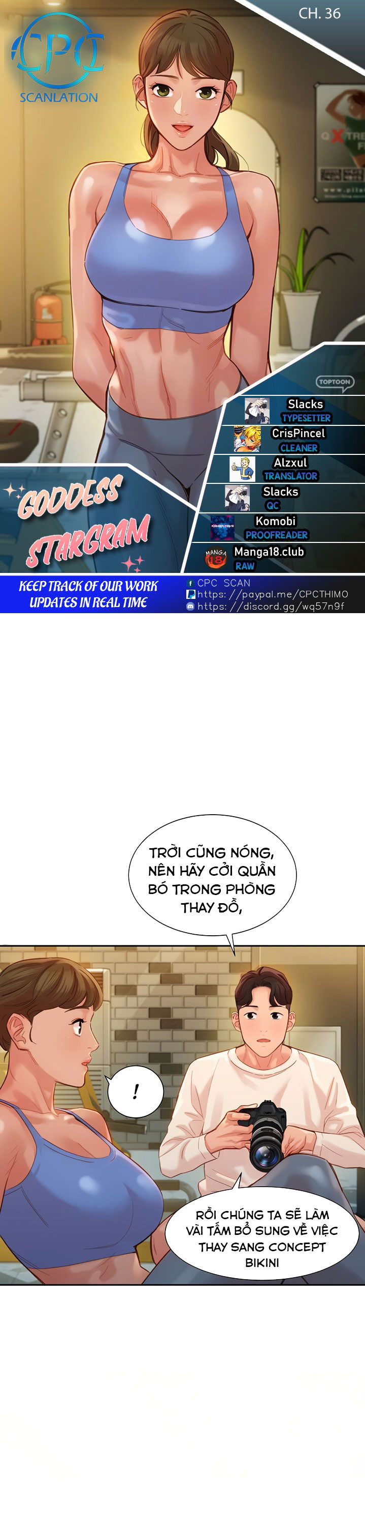 nữ thần instagram chapter 36 1