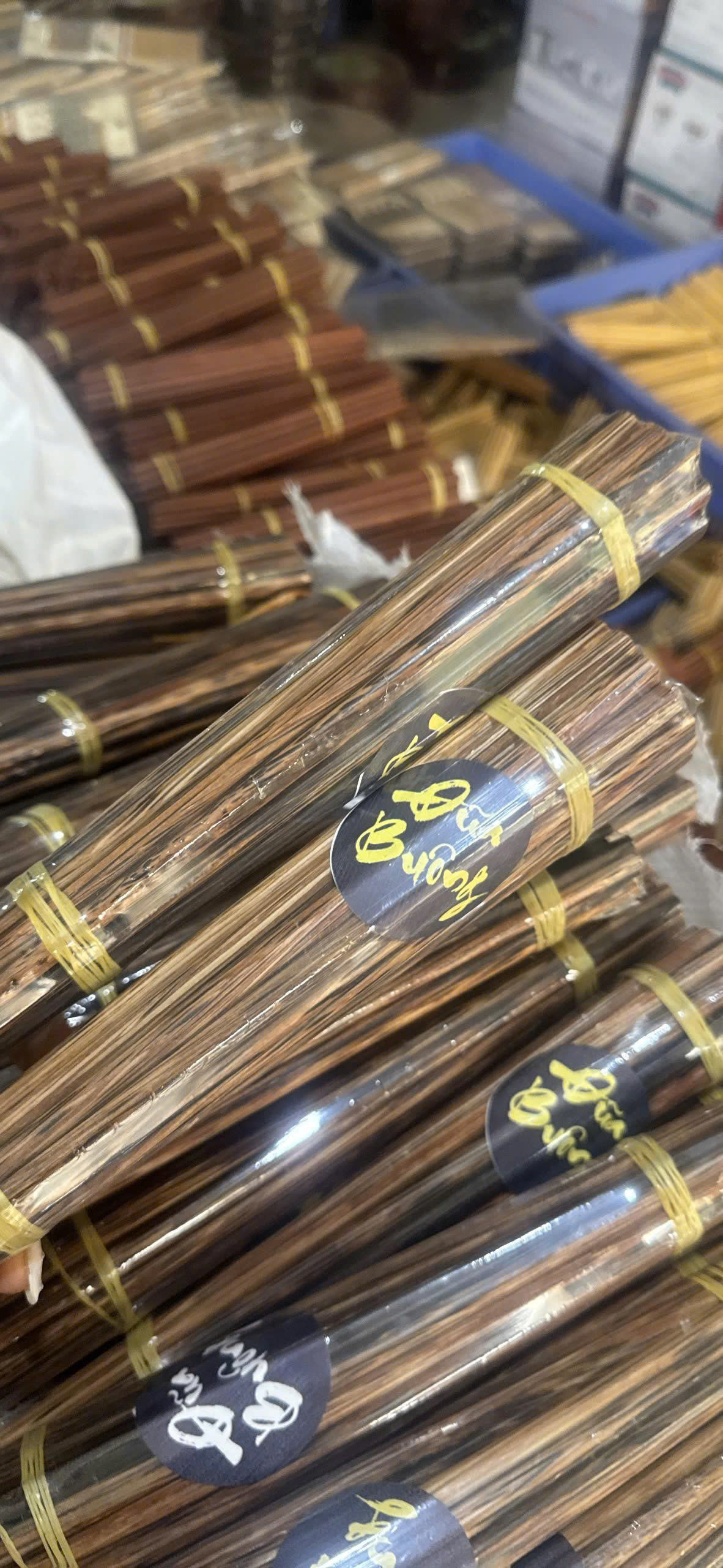 Đũa Buông Bình Thuận Loại Đặc Biệt 23cm | Gỗ Buông Tự Nhiên Chống Ẩm Mốc | Set 10 Đôi - HÀNG CHÍNH HÃNG MINIIN