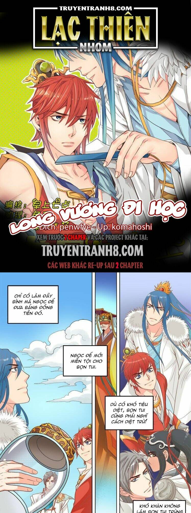 long vương đi học chapter 15 1