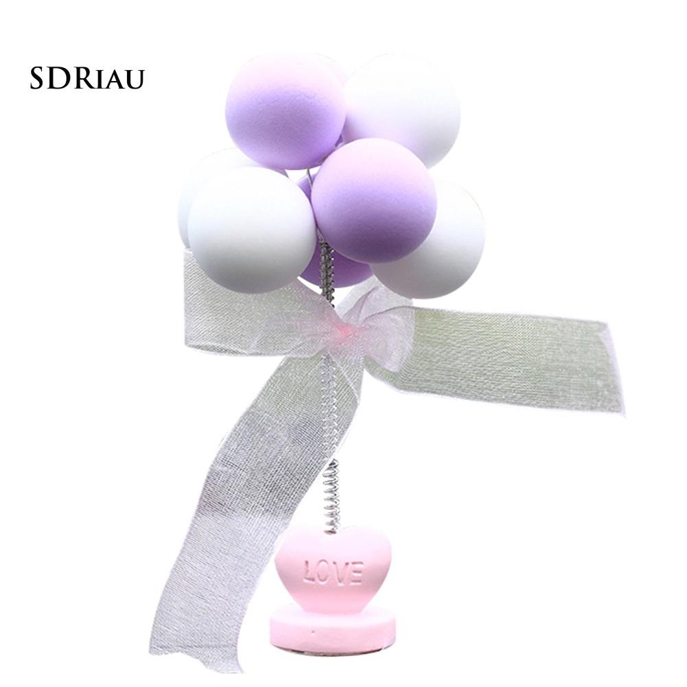 Bong Bóng Nhiều Màu Trang Trí Xe Hơi