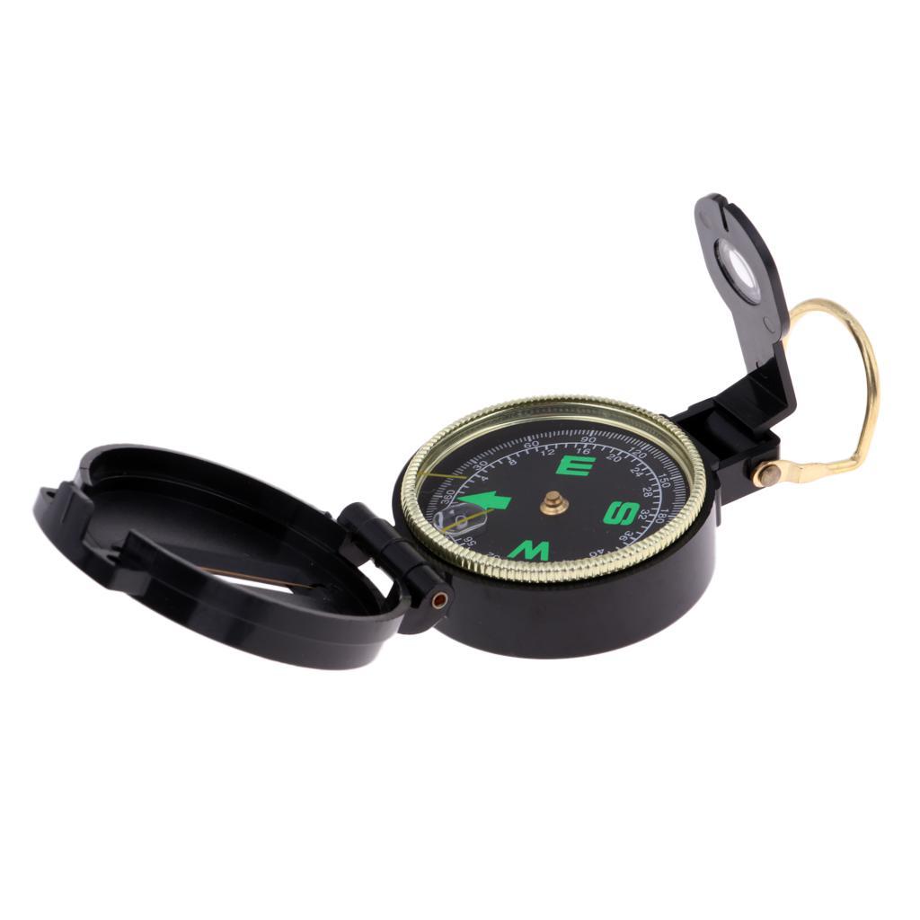 Noctilucent Hiking Camping North Compass Tool Pocket Watch Style for Outdoor