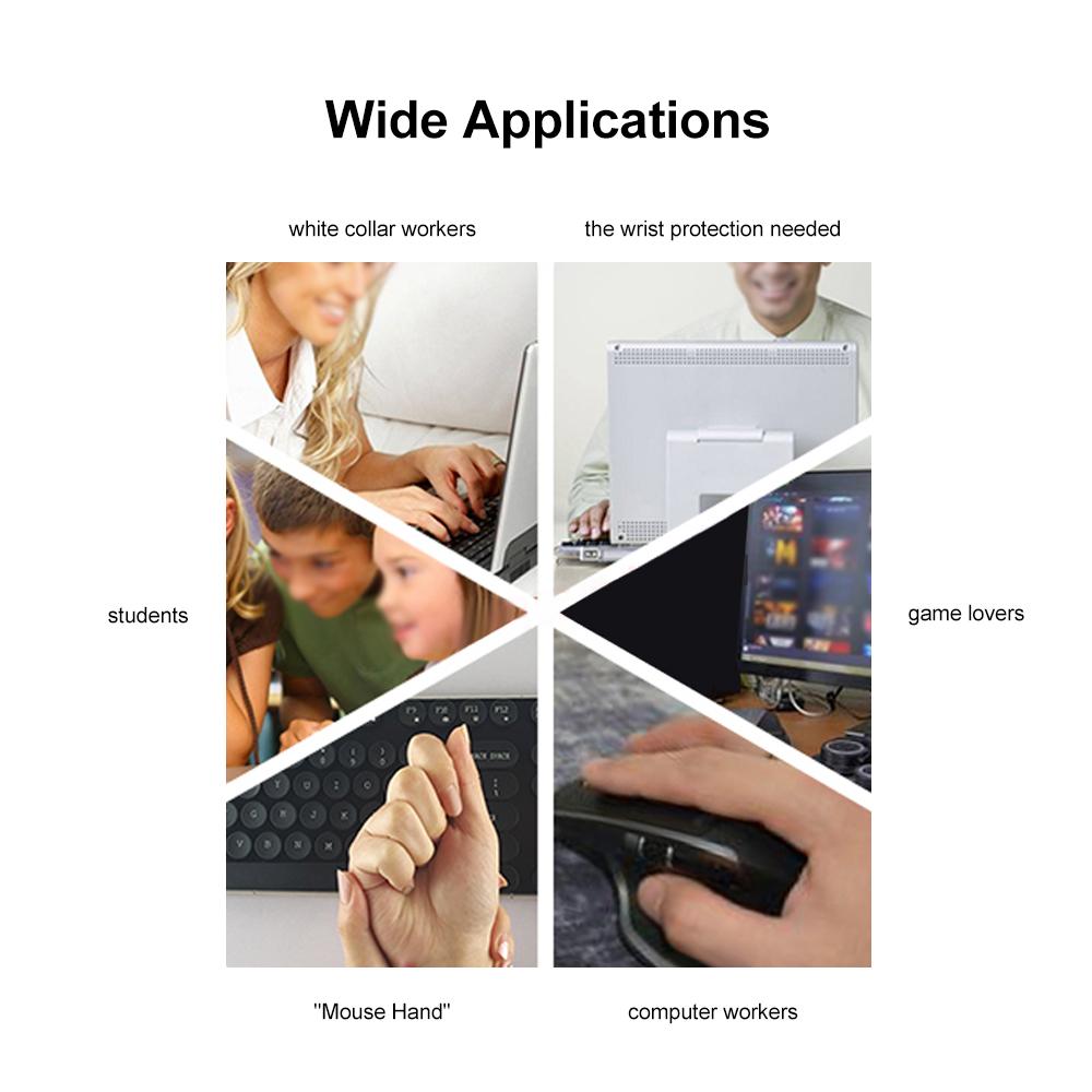 Tấm lót chuột silicone mềm với hỗ trợ tựa cổ tay cho máy tính xách tay PC