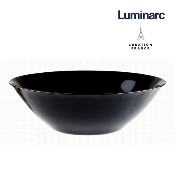 Bộ Bàn Ăn Thuỷ Tinh Luminarc Carine Đen 12 món từ Pháp - LUCA12MD