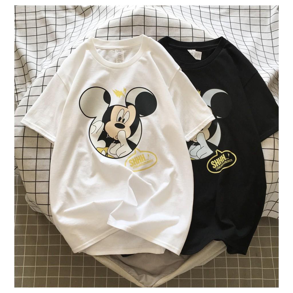 Áo thun Mickey form rộng tay lỡ A30