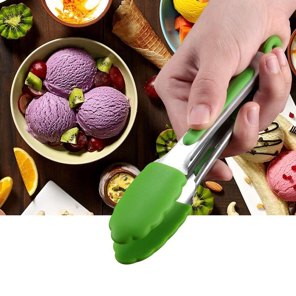 Bộ Kẹp Nhà Bếp Silicon Cao Cấp Cho Nhà Bếp, Kẹp 9-Inch 12-Inch BBQ Công Cụ Nấu Ăn - KEP