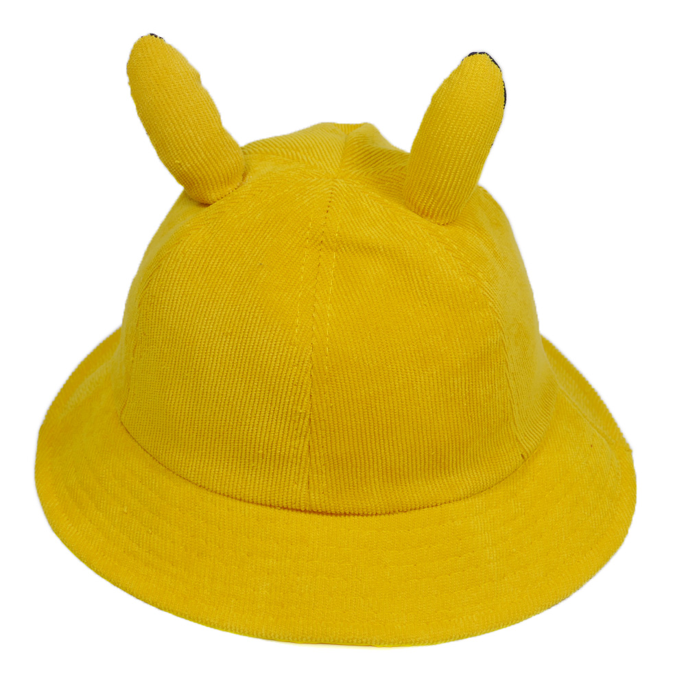 Nón rộng vành Pikachu cho bé yêu, thiết kế kiểu dáng siêu dễ thương, chất liệu vải nhung mềm mại - Hạnh Dương