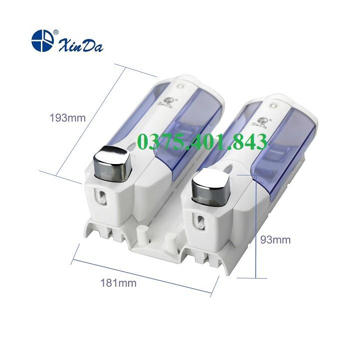 Hộp đựng nước rửa tay đôi XINDA ZYQ-138S