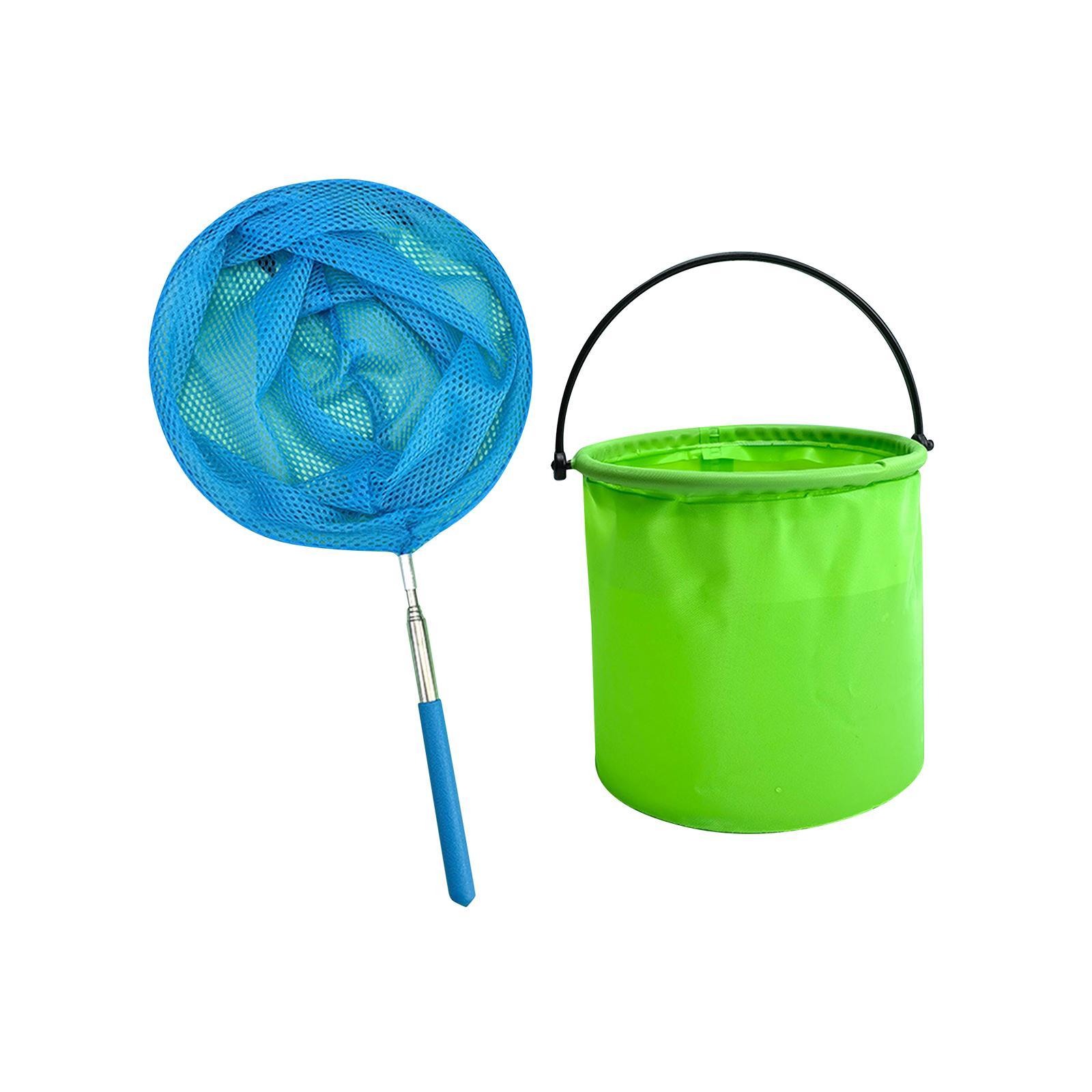 Children's Camping Tool Folding Bucket Travel for Fish Butterfly