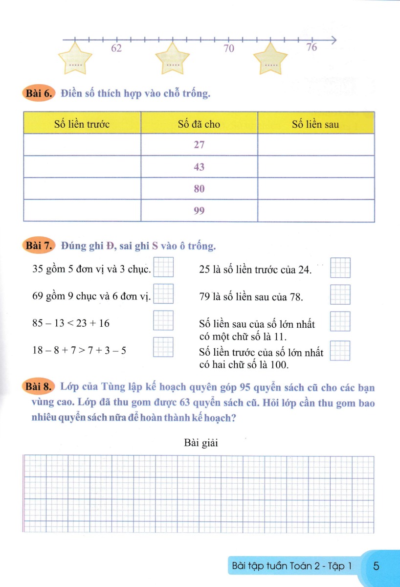 Bài Tập Tuần Toán 2 - Tập 1 - ND
