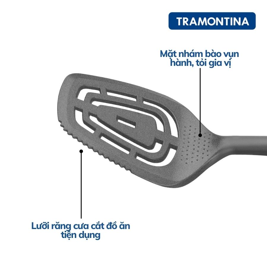 Xẻng Xào Tramontina VERANO 34cm Bằng Nhựa PA Cao Cấp Chịu Nhiệt Nhập Khẩu Brazil