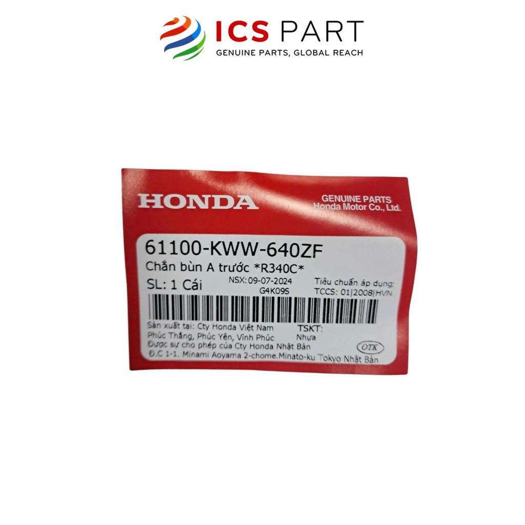 Dè Trước (Chắn Bùn Trước) HONDA Ws 110, Rs 110 2011-2014 Đỏ Tươi R340C (Không Tem) (61100KWW640ZF)
