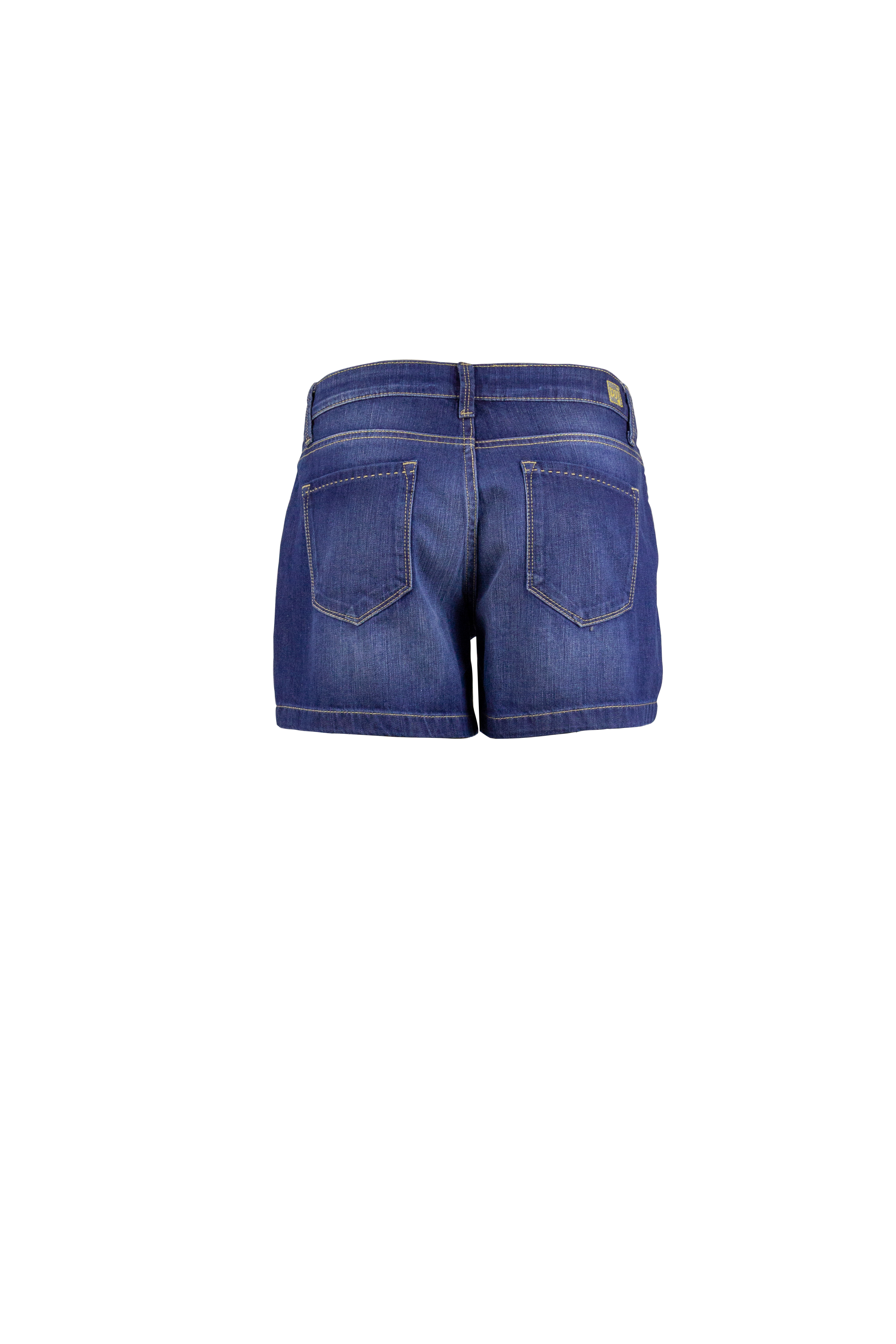 Quần short jean nữ xanh wash SJW-612-17
