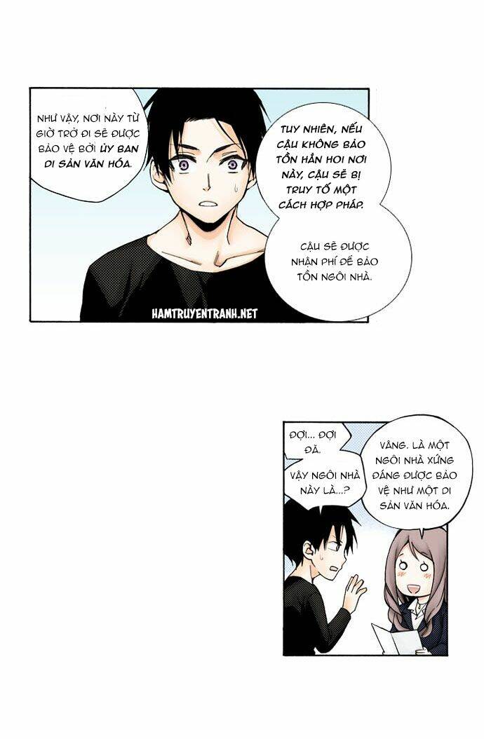 ngôi nhà của người phục chế chapter 2.5 20