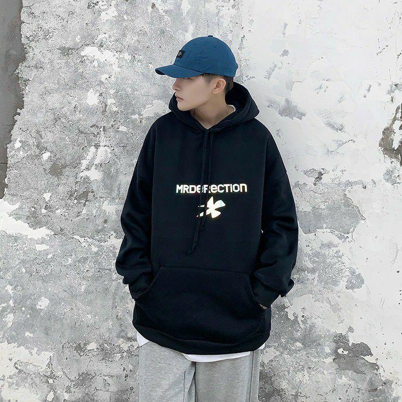 áo khoác hoodie phản quang unisex, áo khoác cặp đôi nam nữ 3 màu trắng, đen, xanh