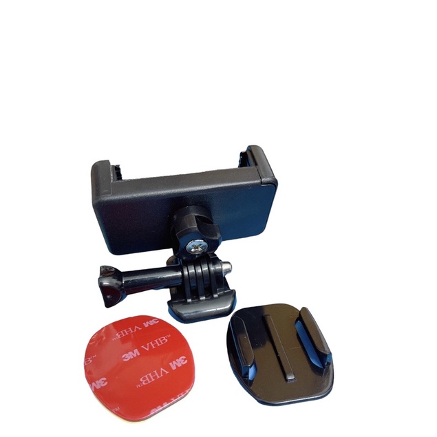 Bộ Kẹp Điện Thoại Dán Lên Mặt Đồng Hồ Xe Máy Xoay 360 - Hàng chính hãng