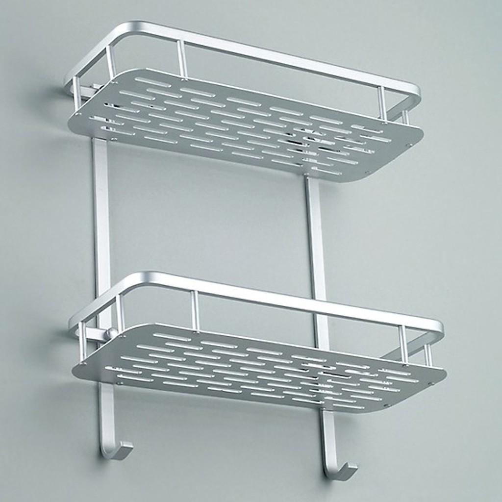 KỆ NHÀ TẮM 2 TẦNG CHỮ NHẬT