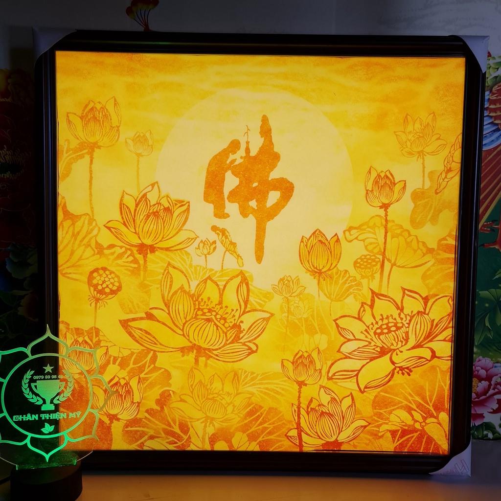 Tranh trúc chỉ in Vuông_TCV9