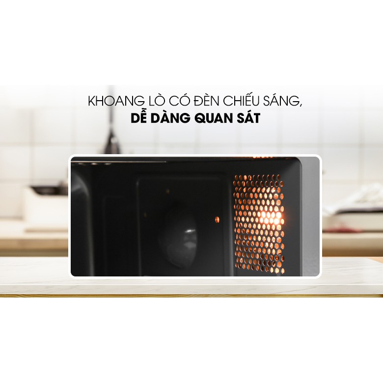 Lò vi sóng Toshiba ER-SGM20VN 20 lít - HÀNG CHÍNH HÃNG