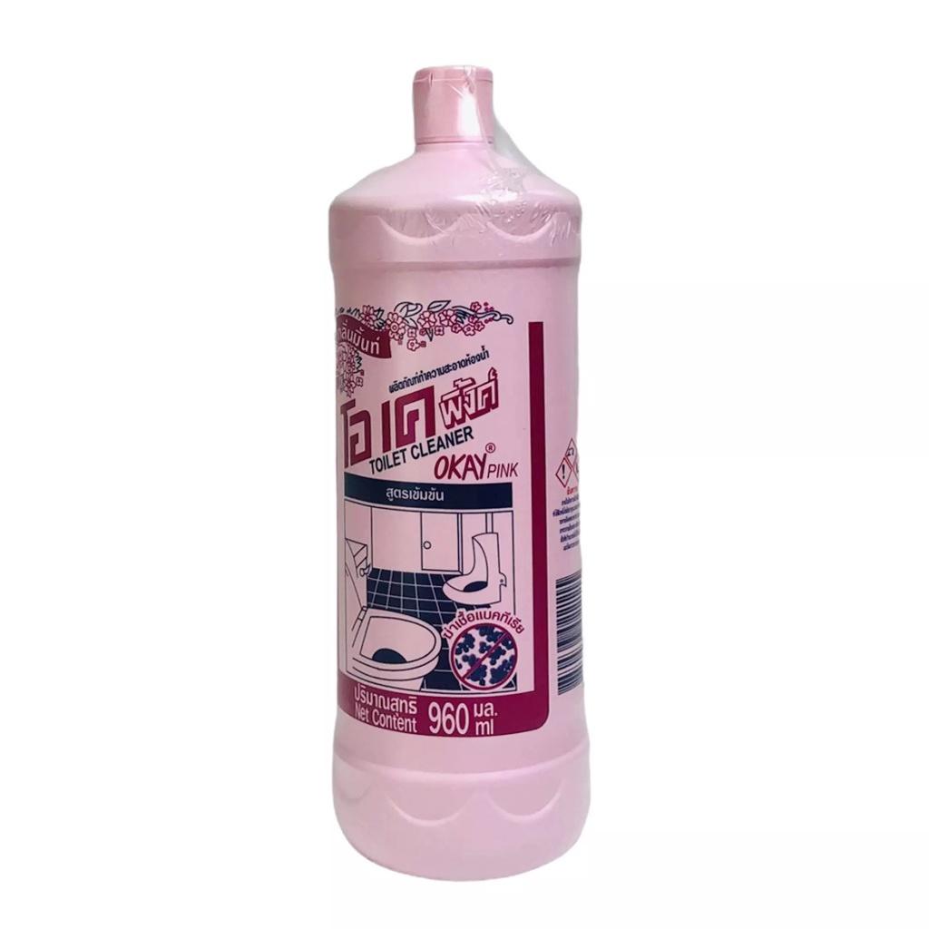 Tẩy Bồn Cầu Okay Pink Thái Lan 960ml