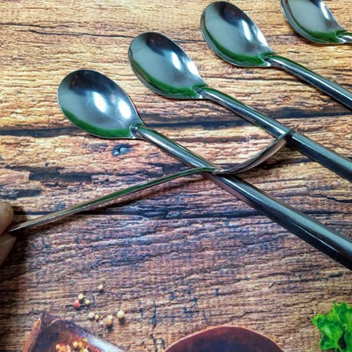 COMBO MUỖNG CÀ PHÊ - Muỗng INOX - Muôi Muỗng Khuấy COFFEE cán dài dùng pha chế nước giải khát, sinh tố đá chanh café