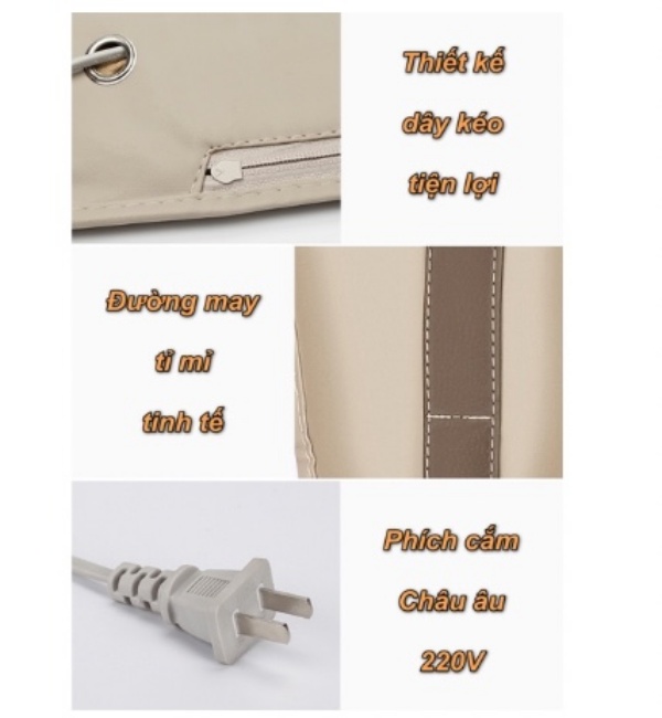 Đai massage nhiều vùng vai cổ lưng chân eo