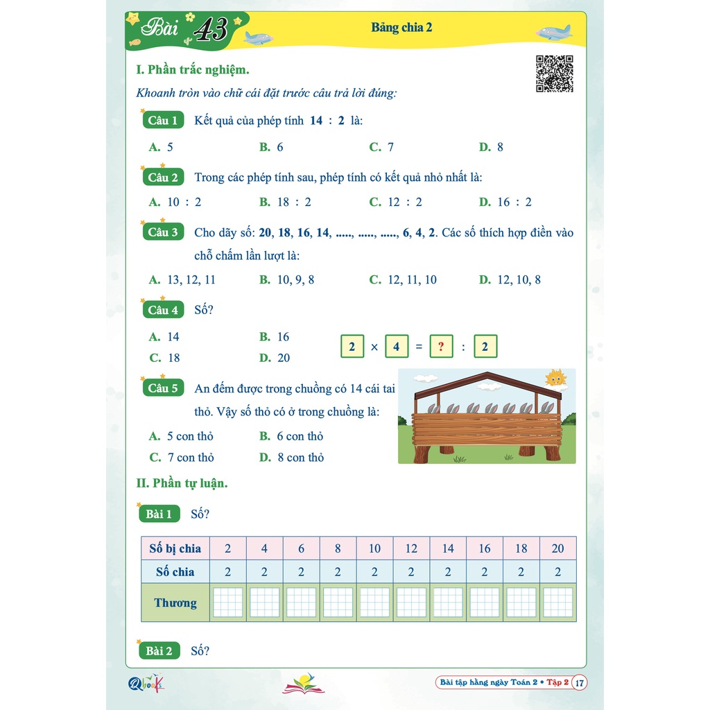 Sách - Bài Tập Hằng Ngày Toán Lớp 2 - Kết Nối Tri Thức Với Cuộc Sống - Tập 2