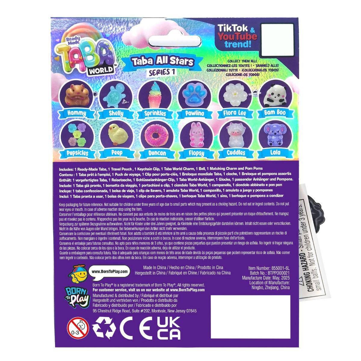 Đồ Chơi Móc Khóa Squishy - Taba World 855001-6L - Chuột Hamster