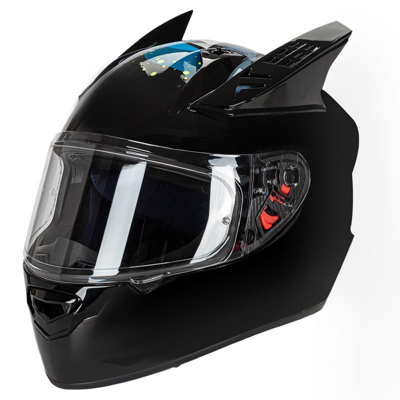 Motorcycle Ears Protective Decorative Parts Black