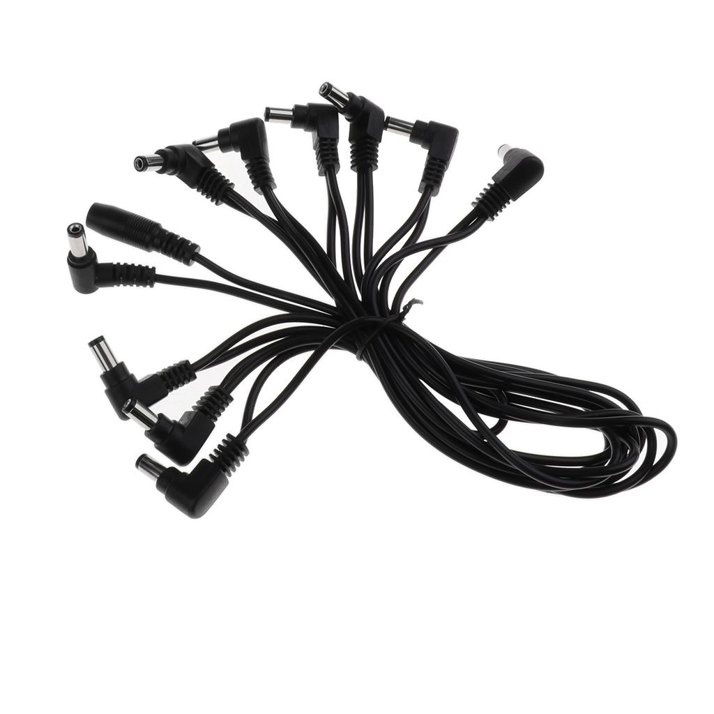 Guitar điện Hiệu ứng Bàn đạp Bộ Chuyển đổi Cáp 9V 1A