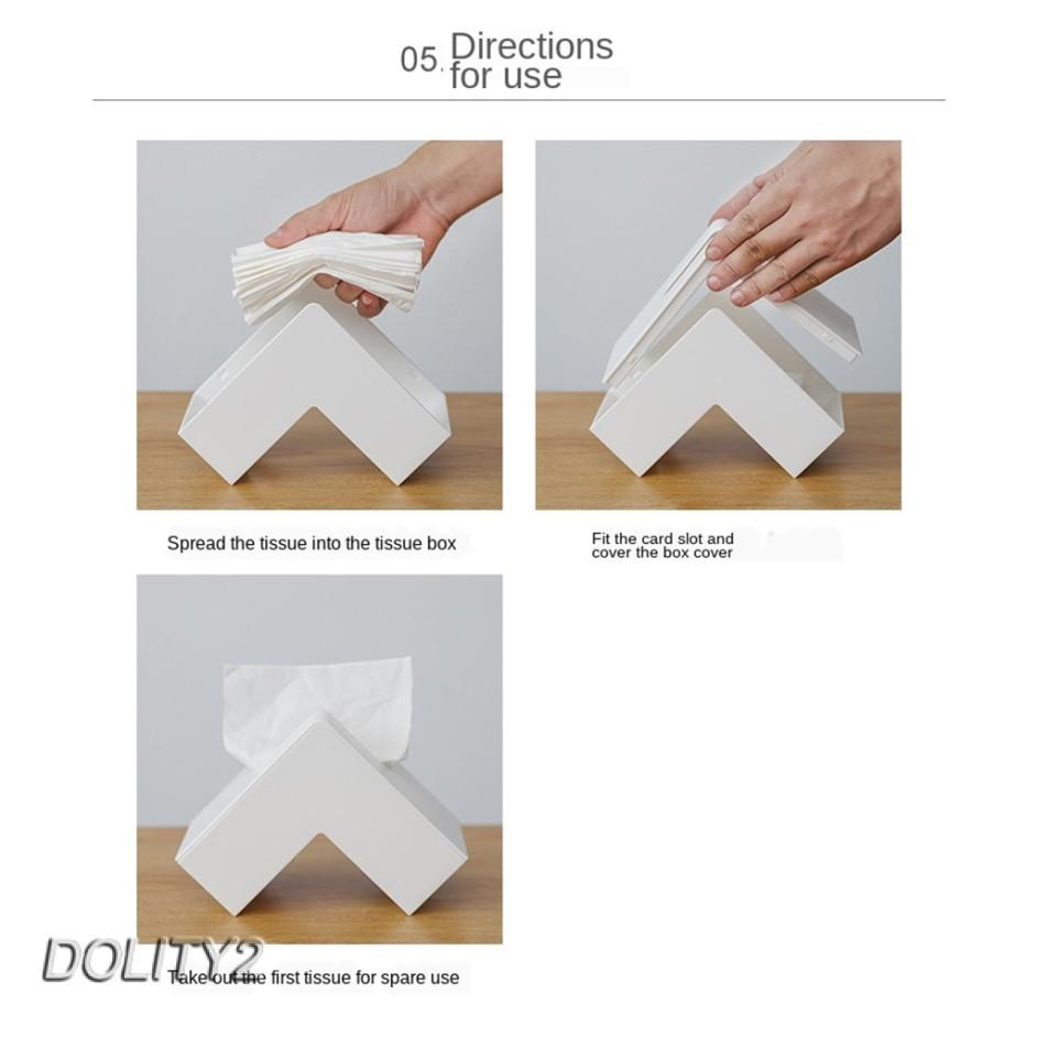 Hộp Đựng Khăn Giấy Hình Tam Giác Sáng Tạo