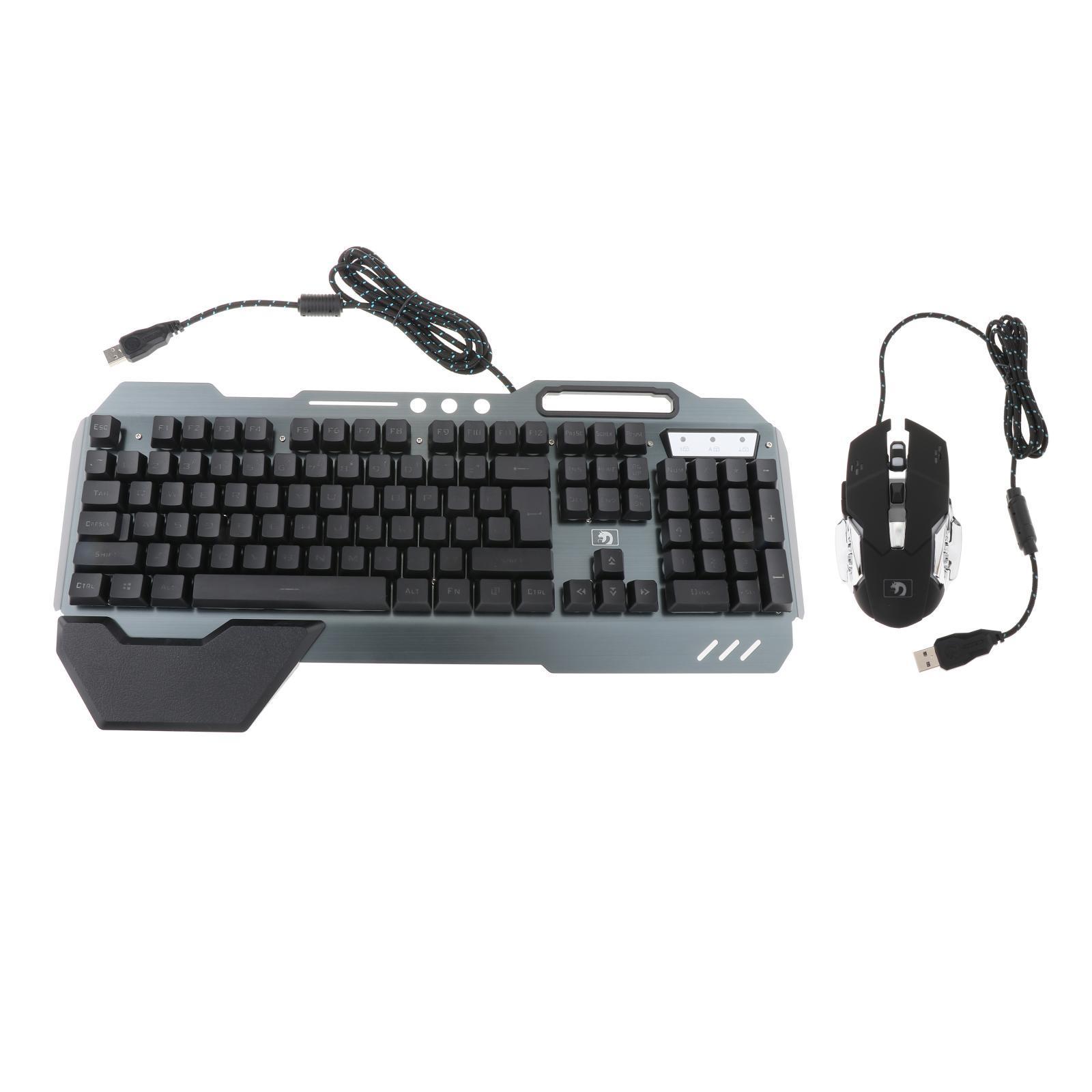 Amagogo Gaming 2.4G Wireless Connection, Optical Keyboard Mouse Set Rechargeable