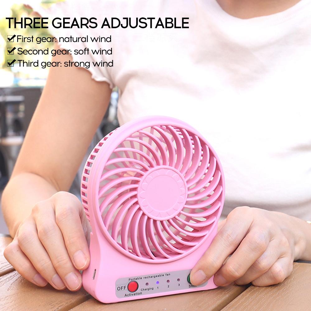 Quạt làm mát mini cầm tay 3 chế độ
