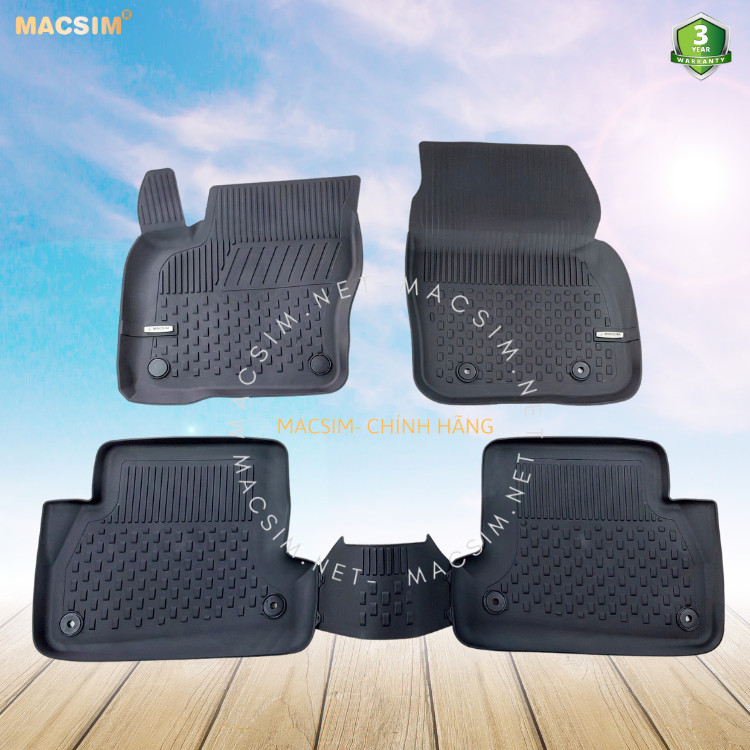Thảm lót sàn ô tô nhựa TPE Silicon Ford Focus 2012- nay Nhãn hiệu Macsim