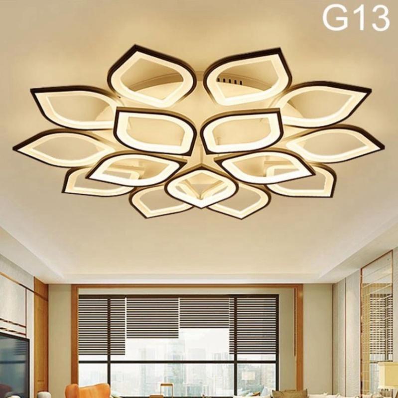 Đèn LED Mâm Ốp Trần MN022 , LED trang trí Phòng Khách, Đèn ốp trần phòng nghỉ - 3 cách thức Sáng DT HQ