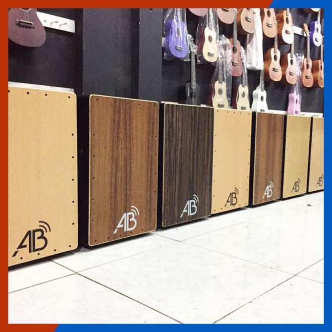 Bao Đựng Cajon vải dù có họa tiết chữ- bao vải 1 lớp