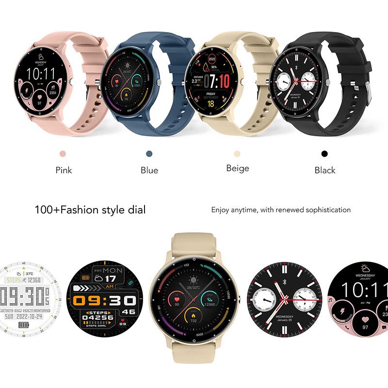 Smart Watch For Women Gift Full Touch Screen Sports Smartwatch Women Fitness Watch Man Waterproof Bluetooth Call For Android IOS