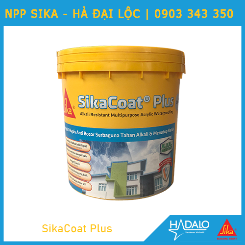 SikaCoat Plus - Màng chống thấm đàn hồi đa năng 20kg